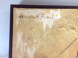 Staf Van Elzen - Abstracte voorstelling - Olieverf op Doek, Ingelijst kopen? Bied vanaf 200!