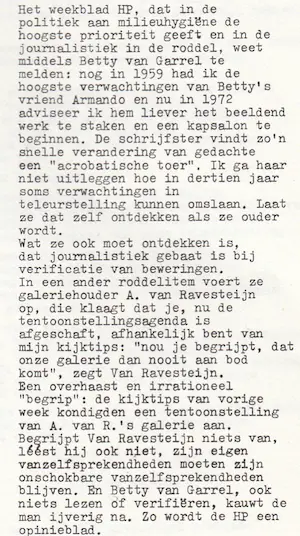Jan Schoonhoven - Armando,Fuchs,Ronald Houben - Collection d'art bulletin 1971 kopen? Bied vanaf 1!