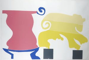 David van de Kop - Houtsnede, Dionysos 5A - Ingelijst (Groot) kopen? Bied vanaf 35!
