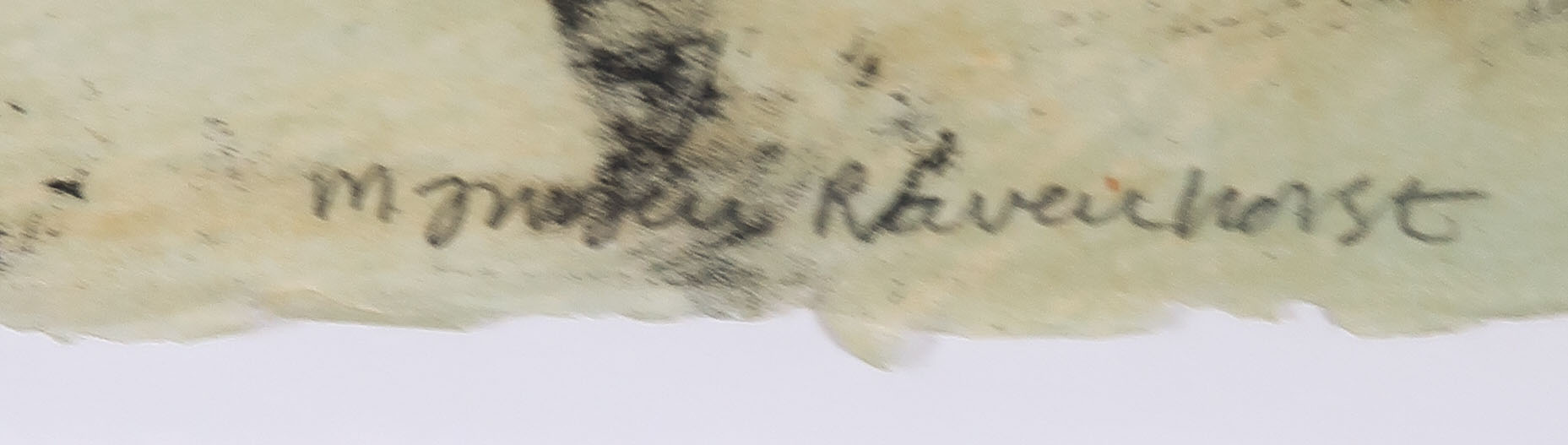 Jurjen Ravenhorst - Litho, Zonder titel II - Ingelijst kopen? Bied vanaf 35!