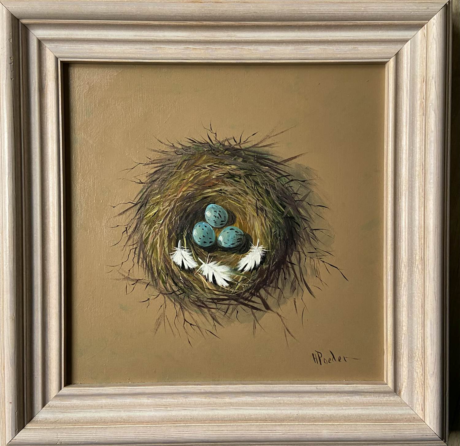 Henk Poeder - Vogelnestje verkocht voor € 149!