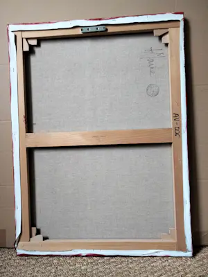 Jean-Jacques Marie - Bouquet rouge. Peinture en épaisseur kopen? Bied vanaf 250!