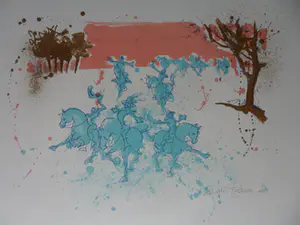 Ronald Tolman - kleurenets , zonder titel. 2001 kopen? Bied vanaf 50!