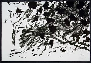 Günther Uecker - Wer wirft den ersten Stein kopen? Bied vanaf 650!