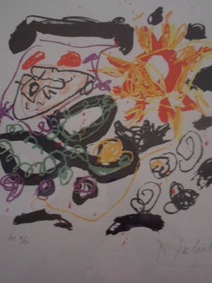 Kees Salentijn - Zeefdruk, geen titel kopen? Bied vanaf 40!