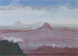 Henri Plaat - Gouache, Landschap - Ingelijst kopen? Bied vanaf 150!