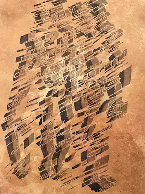 Jaap Hillenius - Twee grafiekbladen uit 1970 vendu pour 68€ !
