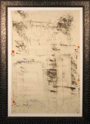 Anton Heyboer - Ets, Aanvalsformatie - Ingelijst kopen? Bied vanaf 1!