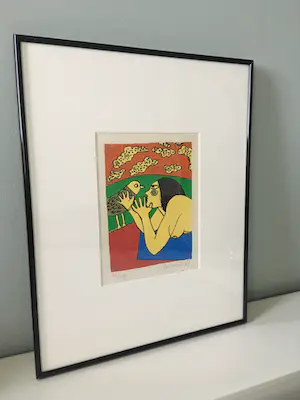 Corneille - Vrouw met vogel kopen? Bied vanaf 97!