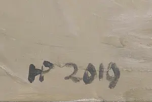 Hannes Postma - Olieverf op doek, Zonder titel (Groot) kopen? Bied vanaf 1!