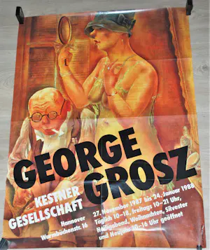Georg Grosz - Über alles die Liebe, 1e druk 1930, Cassirer // + 2 boeken + 1 affiche kopen? Bied vanaf 150!