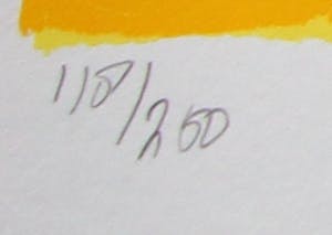 Herman Brood - Grote zeefdruk: de gitarist kopen? Bied vanaf 399!