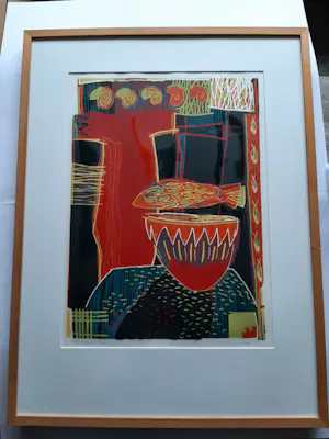 Diana van Hal - Zeefdruk, Titel, At Night kopen? Bied vanaf 40!