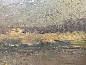 Herman Broeckaert - Landschap met knotwilgen in de avondzon kopen? Bied vanaf 89!