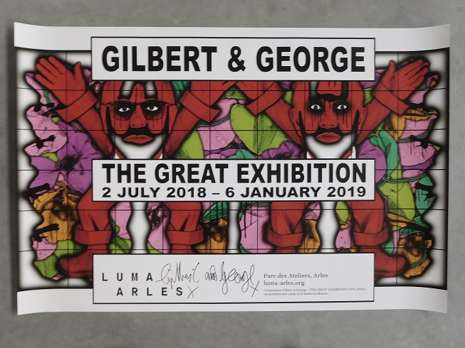 Gilbert & George - The Great Exibitions 2018-2019 - Gesigneerd met marker kopen? Bied vanaf 75!