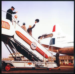 Paul Huf - C-Print op dibond, Oud Schiphol kopen? Bied vanaf 1!