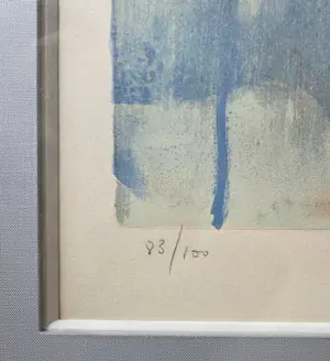 Kees van Bohemen - Vrouw tussen de gordijnen. kopen? Bied vanaf 199!