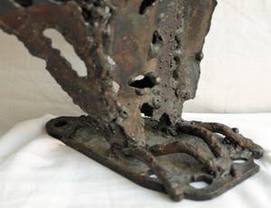 Niet of onleesbaar gesigneerd - Beeld van Metaal, “Vogel” kopen? Bied vanaf 10!