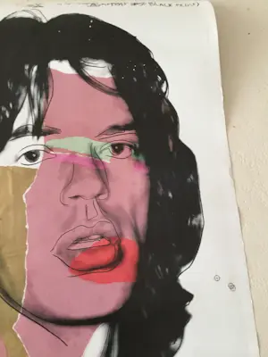 Andy Warhol - Mick Jagger kopen? Bied vanaf 100!
