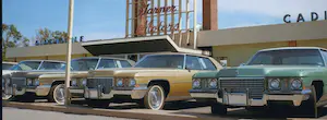 Stephen Shore - Amarillo, Texas, July 1972. Cadillac Dealer. kopen? Bied vanaf 100!
