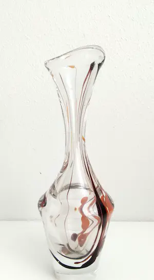 Kristalunie Maastricht - Max Verboeket vaas, zestiger jaren kopen? Bied vanaf 50!