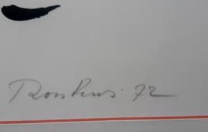 Anton Rooskens - "Printemps" in grote uitvoering van Galerie Krikhaar uit 1972 kopen? Bied vanaf 245!