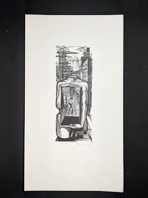 Gerard Gaudaen - de zeven kunsten - map met 7 houtgravures kopen? Bied vanaf 190!