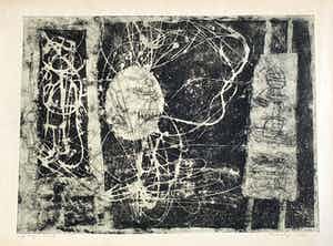 Jan Montyn - verzoeking verkocht voor € 100!