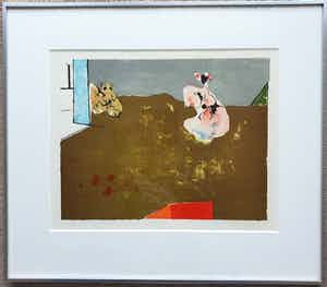 Constant - Vrouw met Hond - 1965 - Gesigneerd - 123/200 verkocht voor € 350!