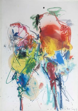 Tino Lintelo - Compositie - Gesigneerde mixed media op papier kopen? Bied vanaf 100!