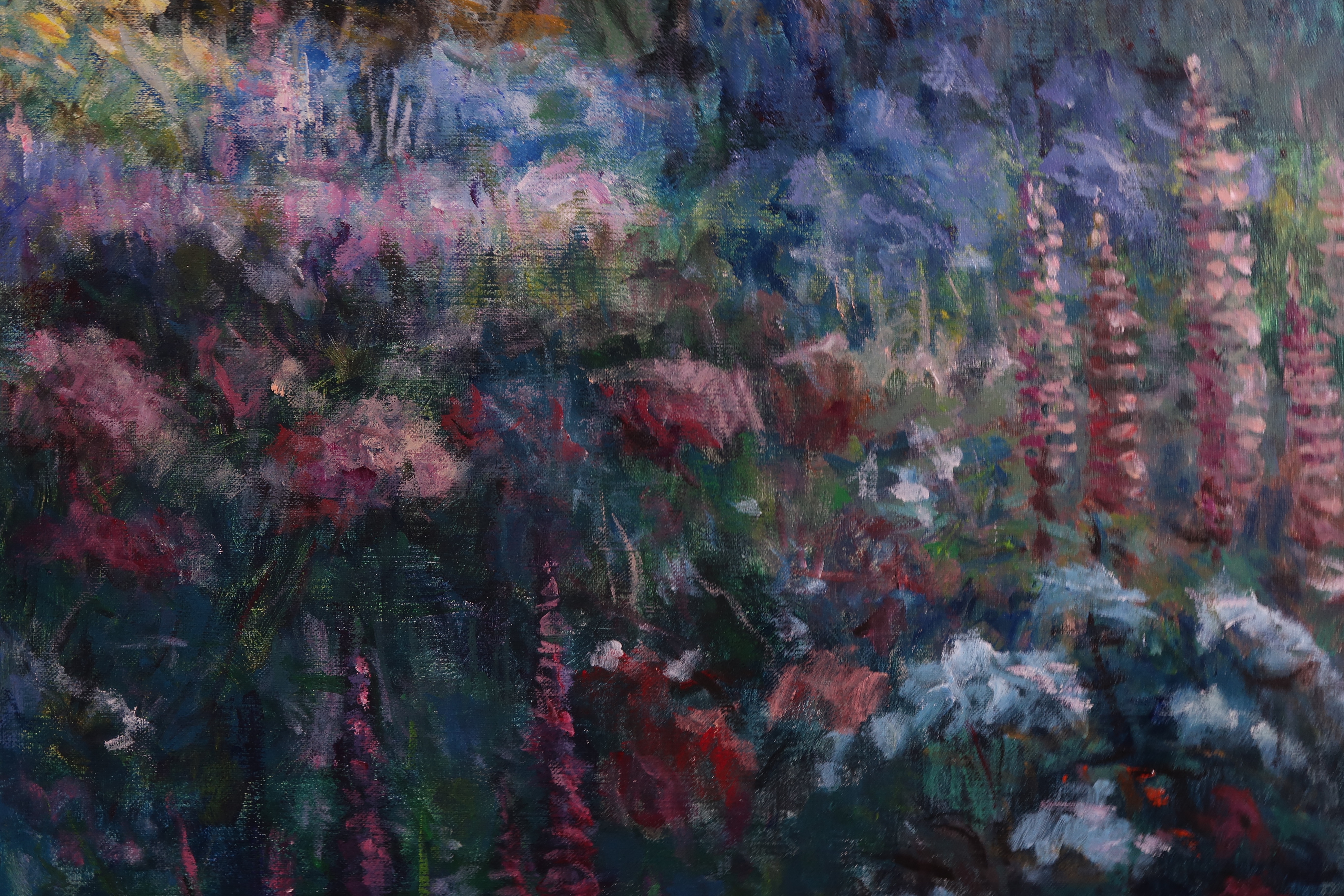 Jan Bazuin - Olieverf op doek, Heidelandschap - Ingelijst kopen? Bied vanaf 200!