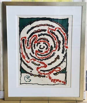 Pierre Alechinsky - zonder titel kopen? Bied vanaf 895!