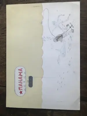 Panamarenko - kartonnen uitnodiging kopen? Bied vanaf 20!