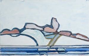 Paul Overhaus - Olieverf op board, Waddenzee - Ingelijst kopen? Bied vanaf 1!