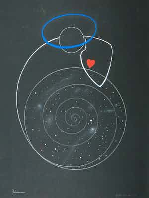 Eugene Brands - Pastelkrijt, Alziener verkocht voor € 550!