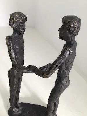 Astrid Veldhuyzen-Koppen - Sculptuur “ DANK “ kopen? Bied vanaf 1!