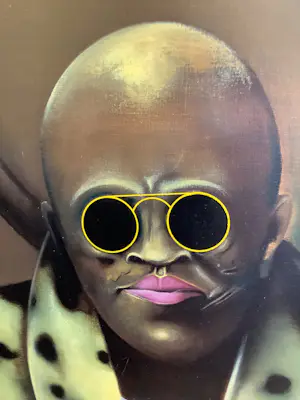 Onbekend - Donkere man in panterjas kopen? Bied vanaf 250!