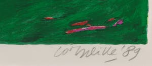 Corneille - Zeefdruk, Le grand oiseau jaune et le chat - Ingelijst (Groot) kopen? Bied vanaf 400!