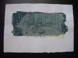 Wim Zurne - zeefdruk op mooi papier uit de box Dodemont 6 kopen? Bied vanaf 29!