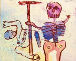 Ed Dukkers - zonder titel verkocht voor € 75!