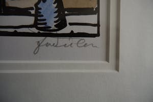 Toon Tieland - Litho - zalig kerstfeest gezond 1996 kopen? Bied vanaf 50!