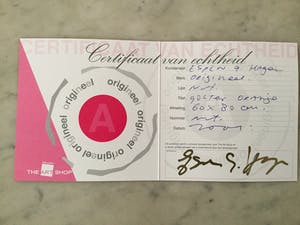 Espen Hagen - Golfer Oranje - Inclusief COA kopen? Bied vanaf 130!