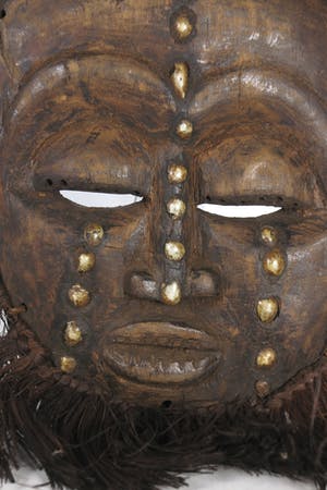 Bamana - African Wooden Mbundu mask from the Bamana people - Burkina Faso. kopen? Bied vanaf 25!