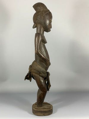 Igbo - 181214 - Large Old Nice Tribal used African Igbo figure - Nigeria kopen? Bied vanaf 145!