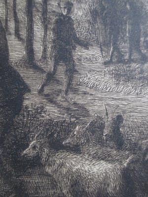 Roelf Gerbrands - Ets Bijbelse voorstelling kopen? Bied vanaf 45!