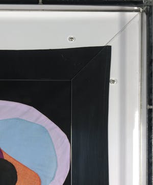 Karel Appel - Gemengde techniek - Collage van textiel, Zonder titel - Ingelijst (inclusief boek The Face of Appel, Zeer groot) kopen? Bied vanaf 1!