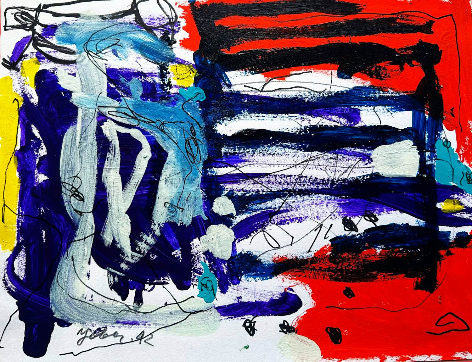 Jovan Jovanovic - Abstrakt 4. kopen? Bied vanaf 120!