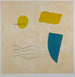 Wil Klaassen - Zeefdruk op papier, Peyreplane IV - Ingelijst kopen? Bied vanaf 50!