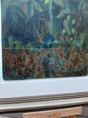 Anne Feddema - ‘’Buitenschilder vlinderstruik’’ kopen? Bied vanaf 250!