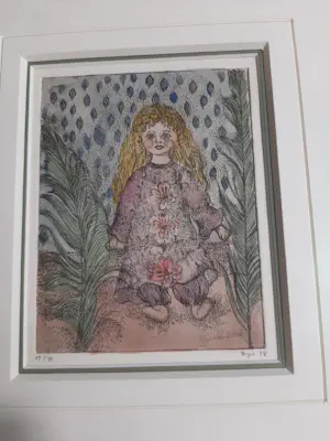 Birgit Krabiell - Ets, zonder titel kopen? Bied vanaf 20!